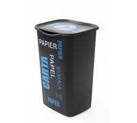 Pattumiera Bidone per Raccolta Differenziata Recycling Carta 50 litri