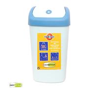 PATTUMIERA BIDONE SECCHIO 25 LT. CON COPERCHIO BASCULANTE GIOSTYLE 32X28X57h