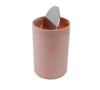 PATTUMIERA CESTINO SECCHIO RIFIUTI ROSA ACCESSORIO BAGNO COPERCHIO BASCULANTE 79