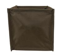 Pattumiera combinata e cestino per il riciclaggio da viaggio, capacità del bidone a spazzatura da esterno 33 l in tessuto Oxford, pieghevole, portaoggetti, cestello portaoggetti, (DE Verde)