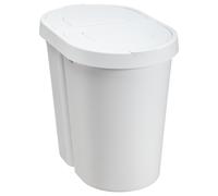 Pattumiera con coperchio a battente doppio 2x25 l Plast Team Seattle Swing