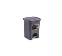 PATTUMIERA CON PEDALE ELEGANCE 6L 20,5x20,5x28h STEFANPLAST