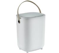 Pattumiera con sensore intelligente, grande bidone della spazzatura portatile completamente automatico, apertura automatica del coperchio in 0,3 secondi, cestino della spazzatura senza contatto da 16