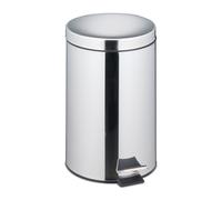Relaxdays Pattumiera da cucina in metallo da 20 L
