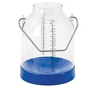 Pattumiera da 30 litri, con scala blu, altezza staffa: 143