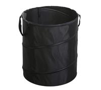 Pattumiera da Campeggio, Pattumiera Pieghevole da Campeggio, Pattumiera da Giardino Pop-up Riutilizzabile, Borsa per Rifiuti Portatile in Tessuto Oxford, Sacchi (Nero)