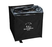 Pattumiera da campeggio pieghevole, pattumiera pieghevole per esterni,Sacco per rifuti quadrato da campeggio - Strumento per la raccolta dei rifiuti ad alta capacità per cortile, giardino, prato, pat