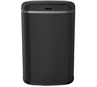 Pattumiera da cucina automatica - LOGAN - KITCHEN MOVE - 58 L - Acciaio inossidabile nero opaco con bordo