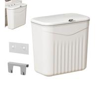 Pattumiera da cucina - Pattumiera inodore da parete, pattumiersalvaspazio con coperchio | Un must per uffici, dormitori, lavanderie, bagni domestici, dispense e appartamenti. La funzionalità