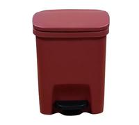Pattumiera da cucina, pattumiera sottile,Pattumiera rettangolare con chiusura ammortizzata a pedale - da cucina con coperchio a chiusura morbida, protezione dagli odori del cestino dei rifi