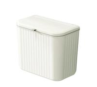 Pattumiera da cucina sospesa da 7 litri con coperchio scorrevole sotto il cestin