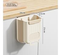 Pattumiera da Cucina Sospesa Grande Capacità con Funzione Salvaspazio Pieghevol