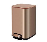 Pattumiera - Design moderno Bidone della spazzatura del pedale cucina con coperchio, immondizia dell'acciaio inossidabile cestino Bin bidone for la camera da letto bagno Pattumiera Multipat(B,13L)