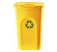 STEFANPLAST - BEGREEN PATTUMIERA 37X37X56 50 LT GIALLO 70600