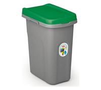 Stefanplast Pattumiera Eco System 15 L Verde