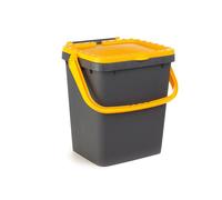 Pattumiera Ecoplast Giallo 35lt Raccolta Differenziata Bidone Spazzatura Rifiuti