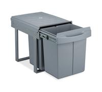 Pattumiera estraibile con 3 bidoni Contenitore differenziato Organizer cucina