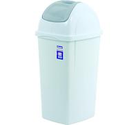 Bama Pattumiera Europa basculante 65 L bianca per cucina