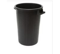 PATTUMIERA GARDEN SENZA COPERCHIO 100 L NERO