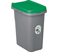 PATTUMIERA IMMONDIZIA ECO SYSTEM STEFANPLAST - VERDE LT 15 CM 33X22 H.CM 41- ...