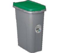 PATTUMIERA IMMONDIZIA ECO SYSTEM STEFANPLAST VERDE LT 25 CM 39X24 H.CM 51 PZ 1