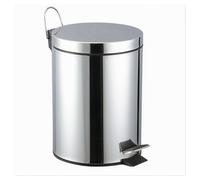 PATTUMIERA IN ACCIAIO A PEDALE 3LT BIDONE CESTINO SPAZZATURA DIFFERENZIATA 87441