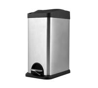 Pattumiera Inox Pedale Un Posto Lt15 Home