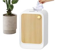 Pattumiera intelligente - Cestino intelligente con coperchio 20 l | Contenitore per rifiuti ad apertura laterale con gambe alte, per la casa, ufficio, patio, bagno, lavanderia, soggiorno camera da