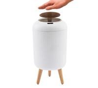 Pattumiera intelligente - Pattumiera con sensore di movimento | Pattumieras da cucina | Cestino automatico da 10 litri con coperchio, impermeabile, gambe staccabili | Casa Cucina Camera da let