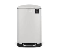 Les Collectors N°828 Pattumiera da cucina a pedale,Capacità 40L,Secchio interno rimovibile,Resistente,Chiusura con coperchio silenzioso,Design Elegante,Finitura Opaca, bianco