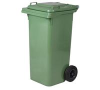Pattumiera 120 l con ruote verde mp