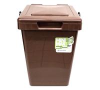 Pattumiera Mattiussi Ecologia A11179 MINIMAX Marrone