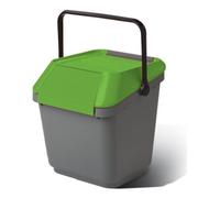 Matiussi Pattumiera Ecologia EasyMax A11711 35 L salva spazio Verde