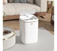 Pattumiera Moderna Senza con Tecnologia a Sensori per Cucina e Bagno, Pattumiera Elettrica Easy PP da 20 Litri (Tipo di batteria al litio ricaricabile)