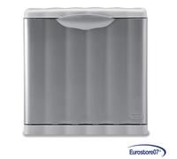 pattumiera modulare amica eco - grigio space polipropilene lt.20 cm.40x30x40h