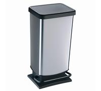 Pattumiera Paso 40 Ltr. Bidone Delle Immondizie con Coperchio Rifiuto Spazzatura
