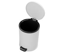 Pattumiera passo-passo, 17 l, silenziosa, con chiusura morbida, per cucina, bagno, ufficio, camera da, appartamento, scuola, ospedale, hotel, garage