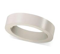 Pattumiera per bordi autoadesiva, rotolo bianco da 16 mm x 5 m, liscia opaca | nastro adesivo in melamina da incollare come nastro adesivo senza ferretto per pannelli di mobili e scaffali