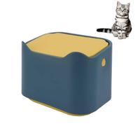 Pattumiera per lettiera per gatti, smaltimento lettiera gatti da appoggio | con coperchio a pressione, contenitore per rifiuti multifunzionale per cacca di gatto per la casa