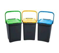 Pattumiera ecoplus 50 lt - cm 43x41x54,5h