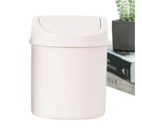 Pattumiera piccola da scrivania con coperchio, piccola pattumiera per ufficio, cestino per la casa, vanità, tavolo, auto, interno, bagno, cucina, bagno, cucina, ecc