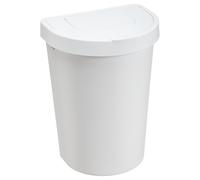 Pattumiera Plast Team Coperchio Incernierato Bianco 25 L Seattle Swing