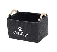 Pattumiera Portaoggetti in Feltro con Manico per Animali Domestici Giocattoli Co