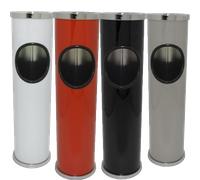 Pattumiera Posacenere da terra in metallo Per Esterni e Interni bidone