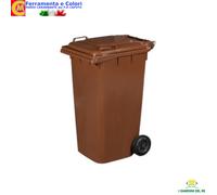 Pattumiera Raccolta Differenziata 120 240 L EN840 Bidone Spazzatura Con Ruote