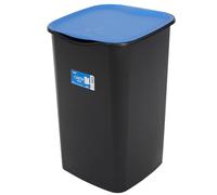 PATTUMIERA RICICLO RACCOLTA DIFFERENZIATA CARTA BLU - 50 LT
