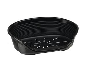Pattumiera Siesta Deluxe in plastica taglia 6 nera