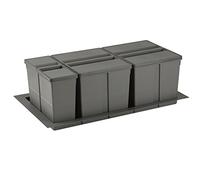 Pattumiera Sistema 9XL raccoglitore per cestone 3 secchi (base sottolavello 90 cm)