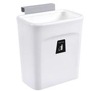 Pattumiera Sospesa da Cucina Con Coperchio - 2 x 29,5 x 16 x 26 cm - Per Ante di Armadi, Bagno, Auto e Campeggio