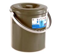 Stefanplast PATTUMIERA EUREKA 15lt C/COP TORTORA